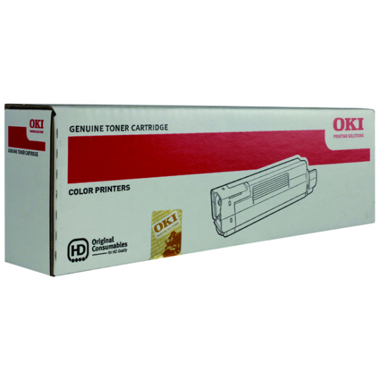 Oki C610 Magenta Original Toner Cartridge (44315306) 